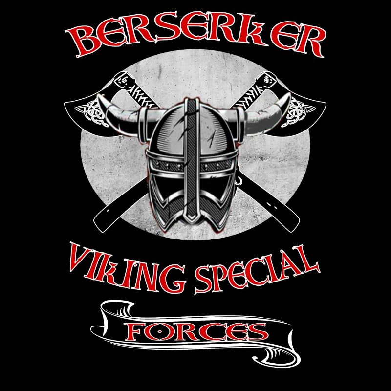 Wikinger Skull Totenkopf Axt Walhalla