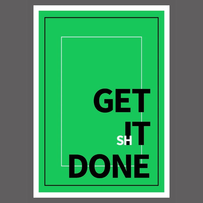 Motivation Get It Done Conception de texte