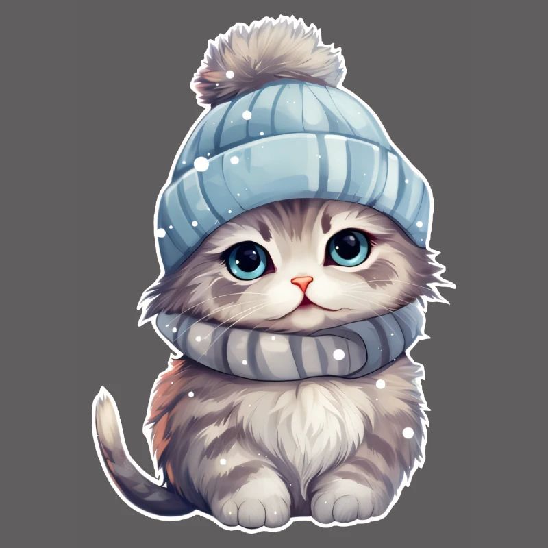 Chat d’hiver