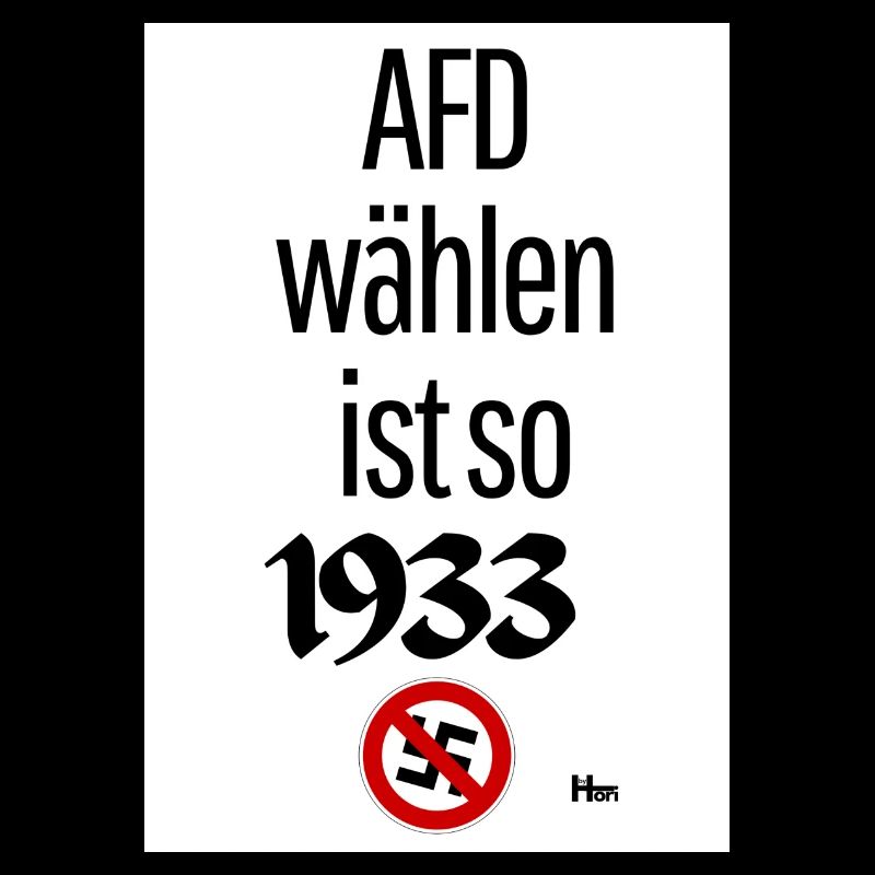 AFD wählen ist so 1933