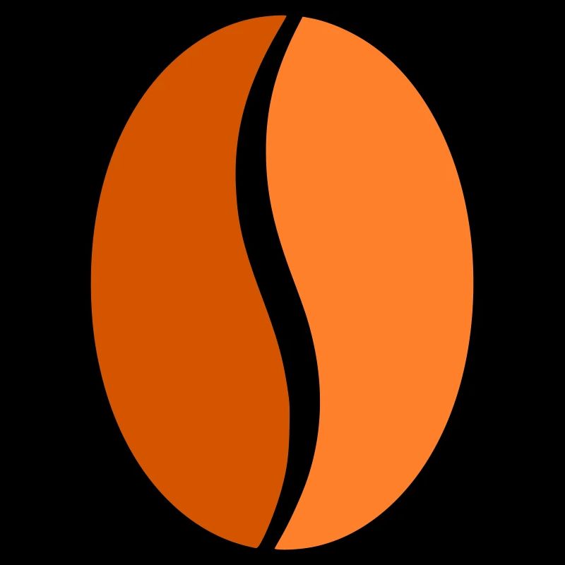 Kaffeebohne Bohne Flat Icon