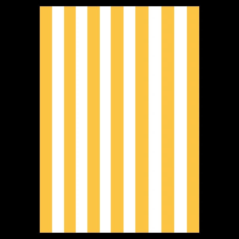 Stripes - yellow white personalizable