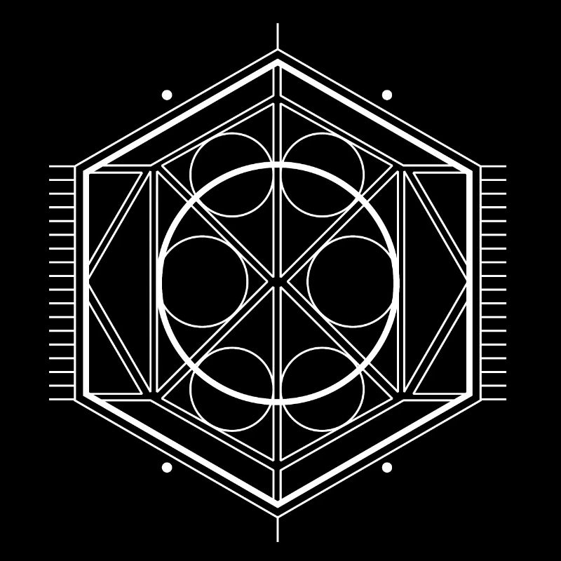 Esoteric Symbol Runes Runic Circle Pentagram Witch Ma