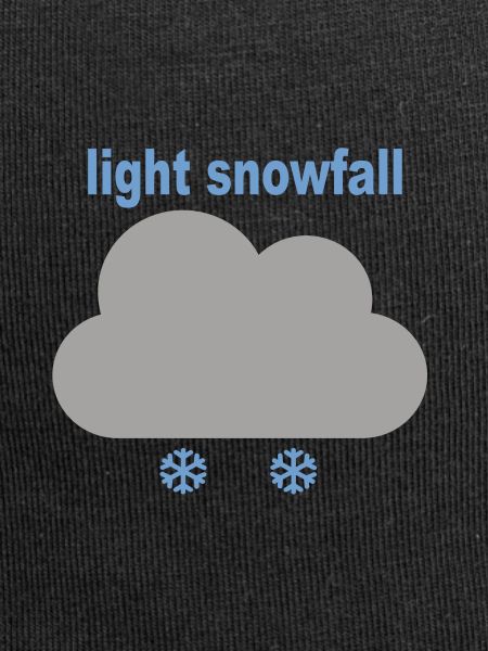 light snowfall