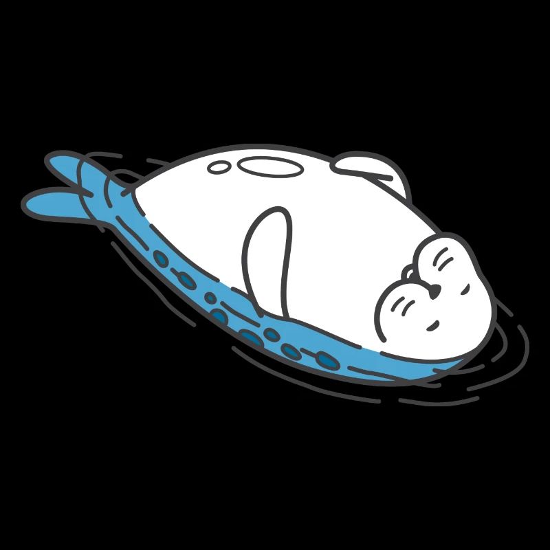 Phoque phoque dérive mer