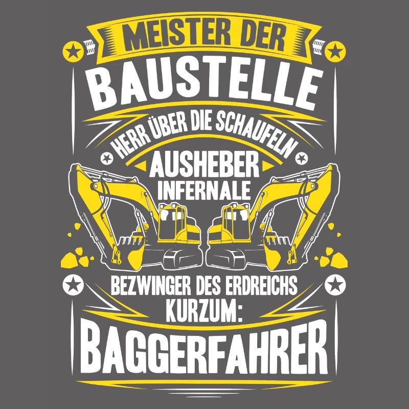 Baggerfahrer Baggerführer Baugeräteführer Bagger