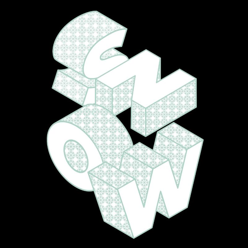 Snow Christmas Snow Font Gift Winter