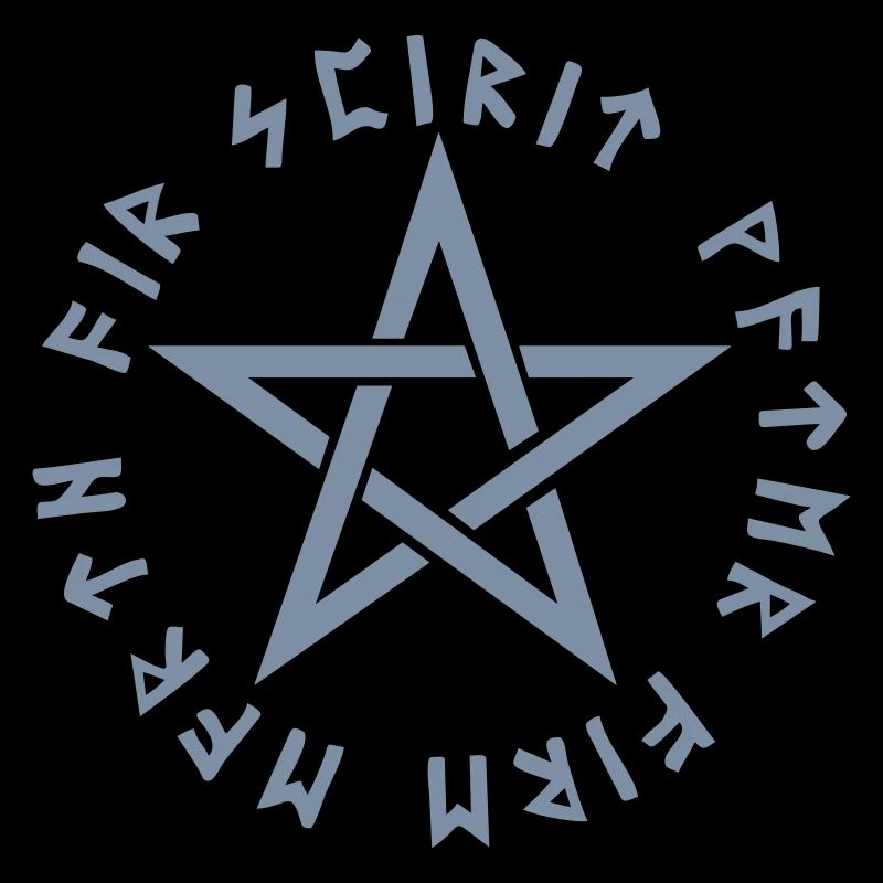 Pentagramm, Elemente, Runen, Magie, Symbol, Stern