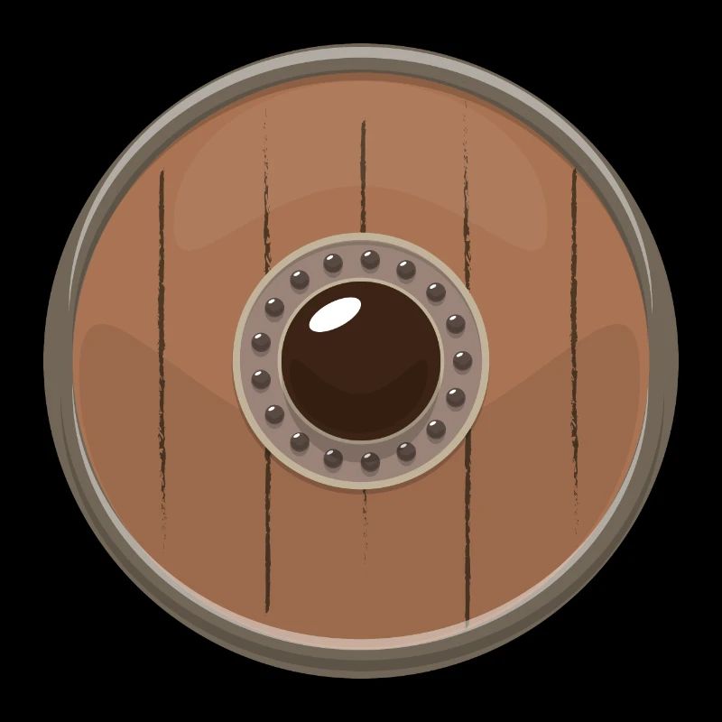 Nowegian Viking Shield Vikings Gift Idea