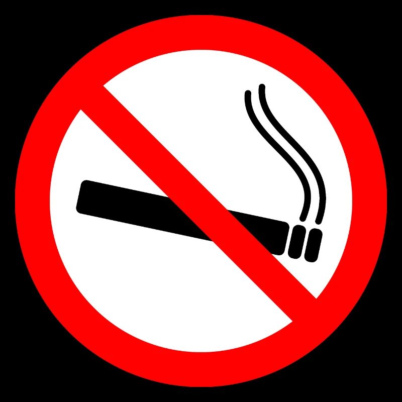 Interdiction de fumer - panneau d'interdiction de fumer