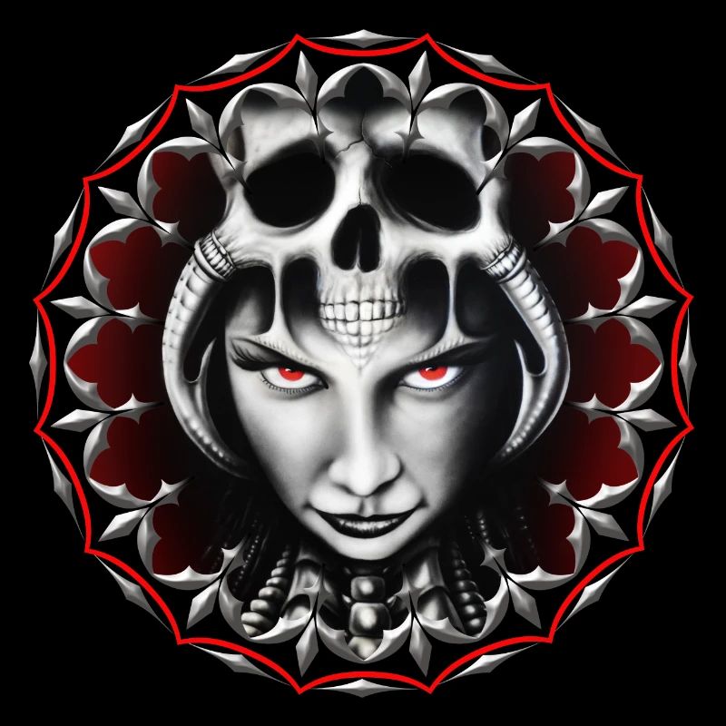 Gothic fantasy head