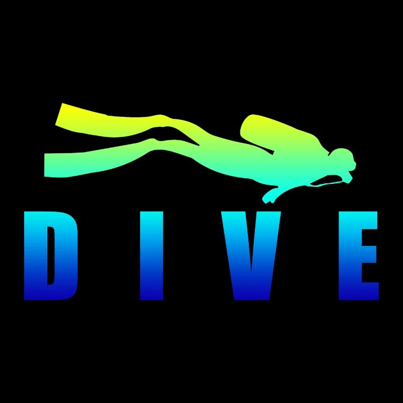 Diving DIVE Scuba Diving Diver idée cadeau