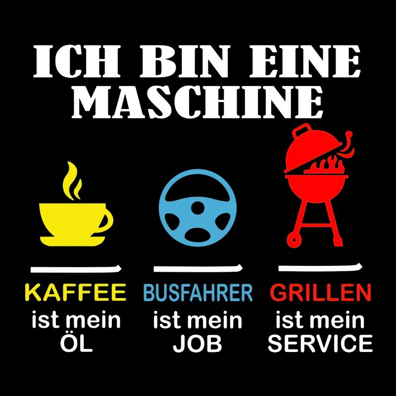 Busfahrer- Ich bin eine Maschine