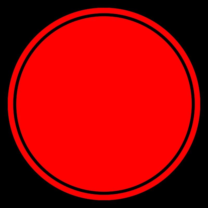 Cercle rouge auto-conception