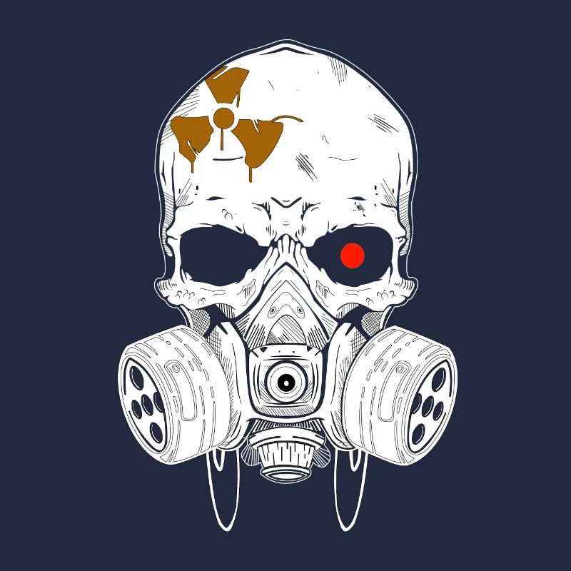 Bestrålt hodeskalle