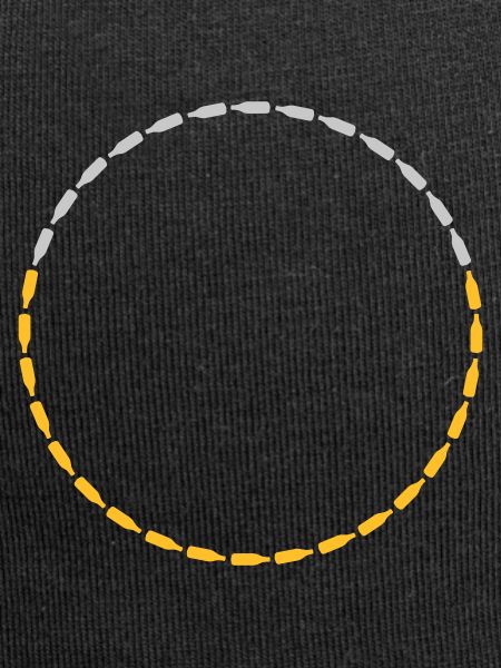 Circle frame beer bottles