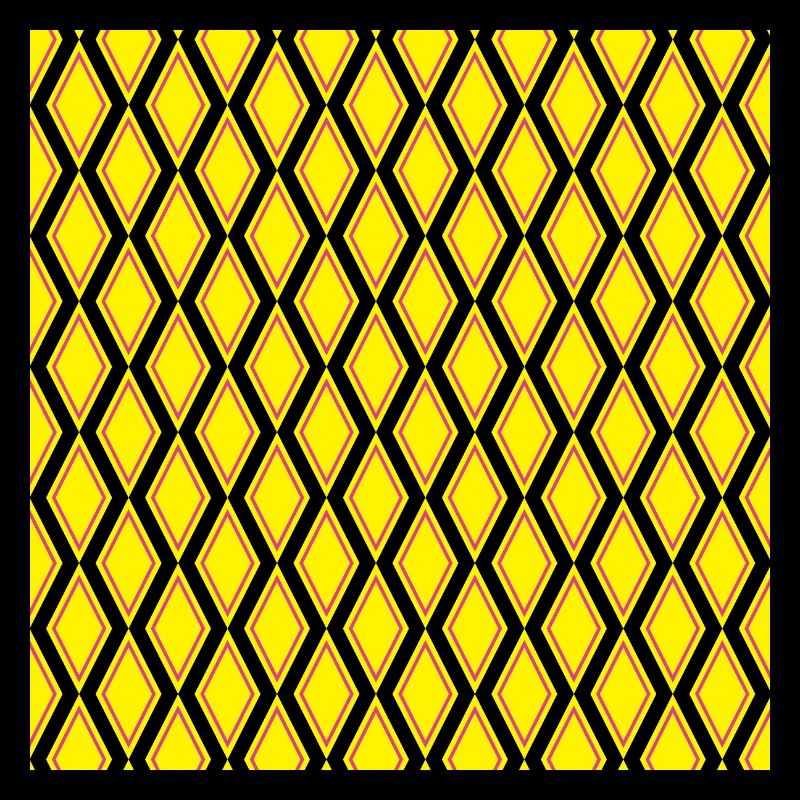 Kite diamond pattern