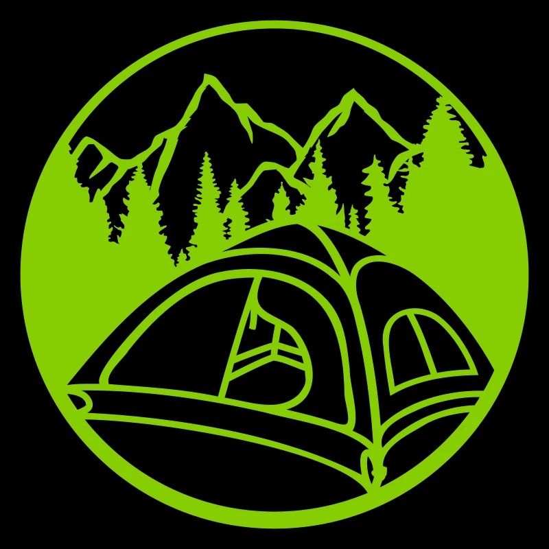 Forêt de camping county mountains