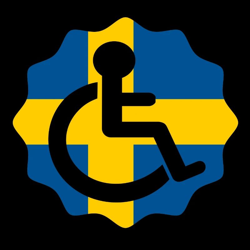 Flagge, rollstuhlgebunden oder rollstuhlgebunden?