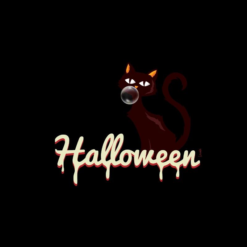 Chat d’Halloween