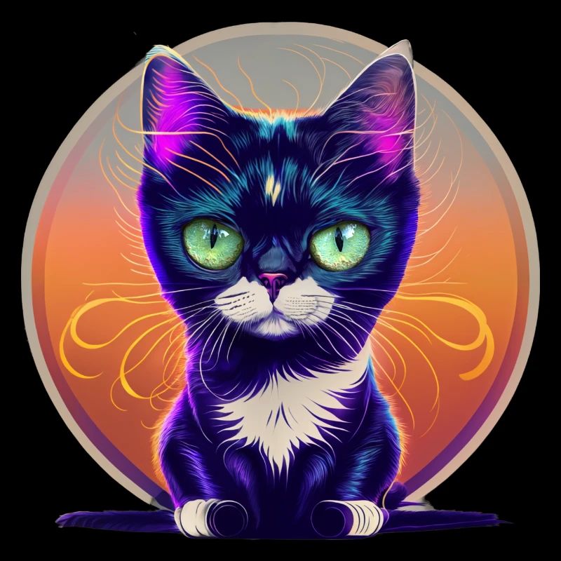 Sunset Cat
