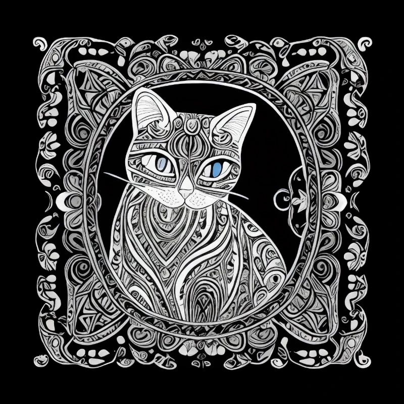 Schöne böhmische Katze |