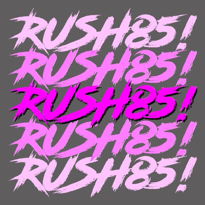 Synthwave / Cyberpunk Title Design RUSH85! -Hell