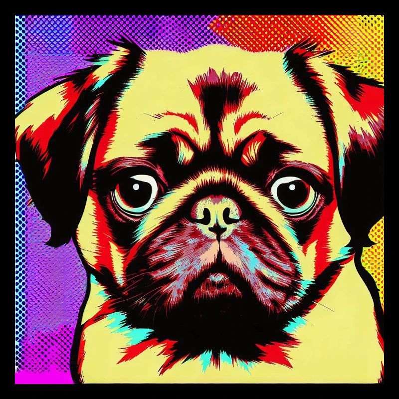 Mops Pop Art