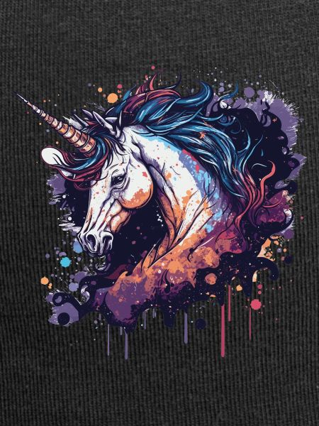 Einhorn Blumen Design