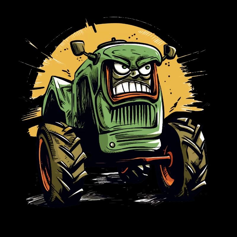 Wütender Traktor Nr. 1