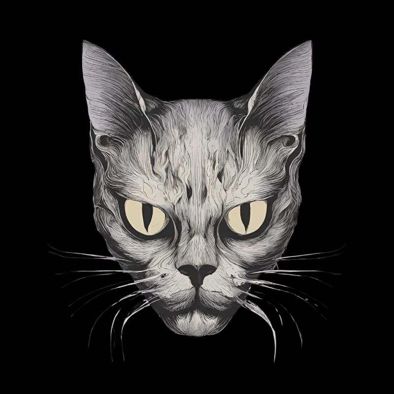 Gesicht Katze