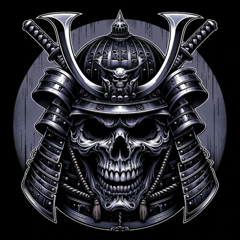 Samurai-Schädel der Seele