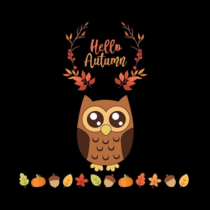 Herbst Eule