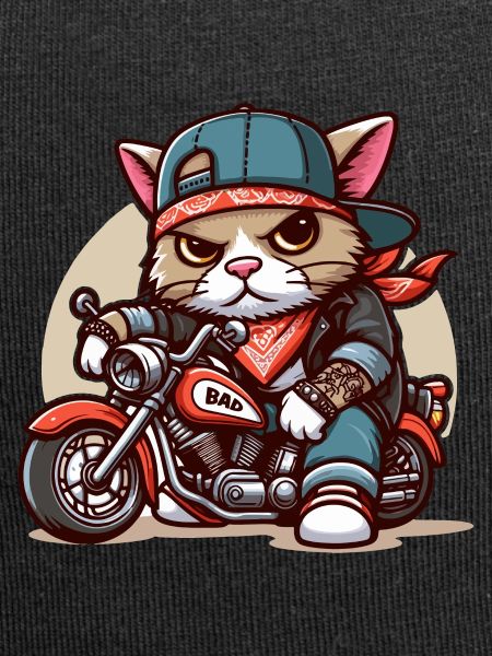 Cat Brat: biker