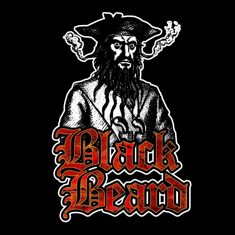 Pirate Blackbeard - Capitaine Blackbeard