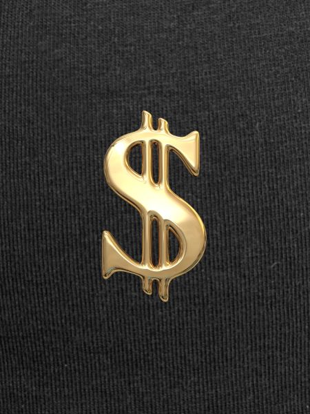 Dollarzeichen in Gold