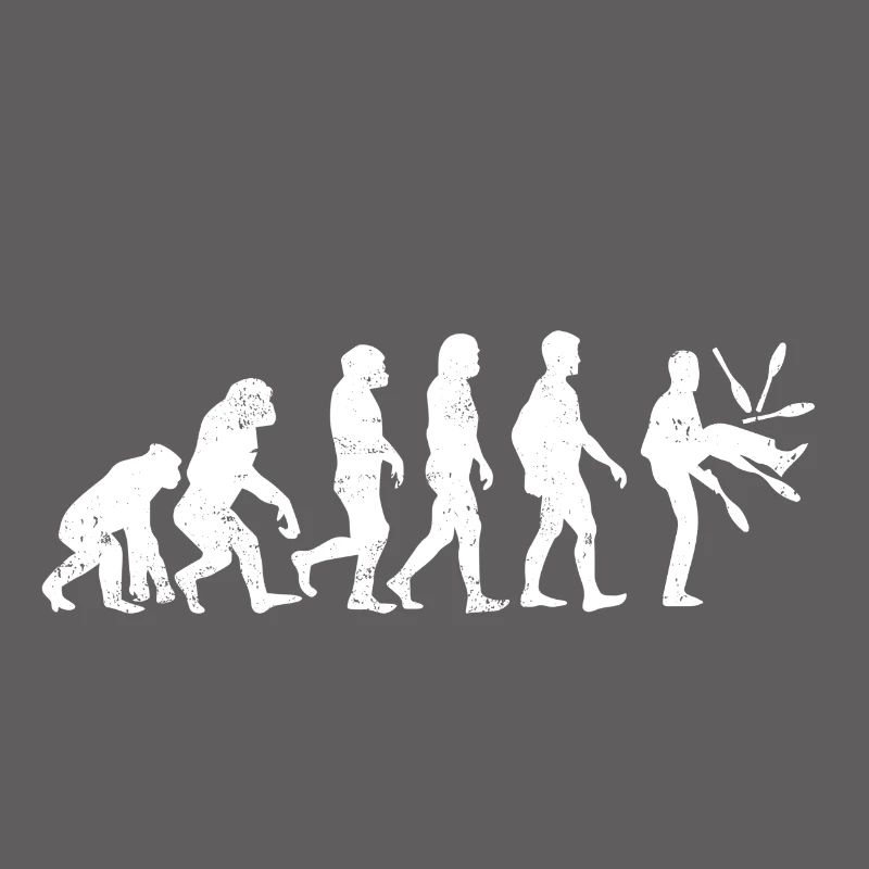 Evolution de l'évolution du jongleur