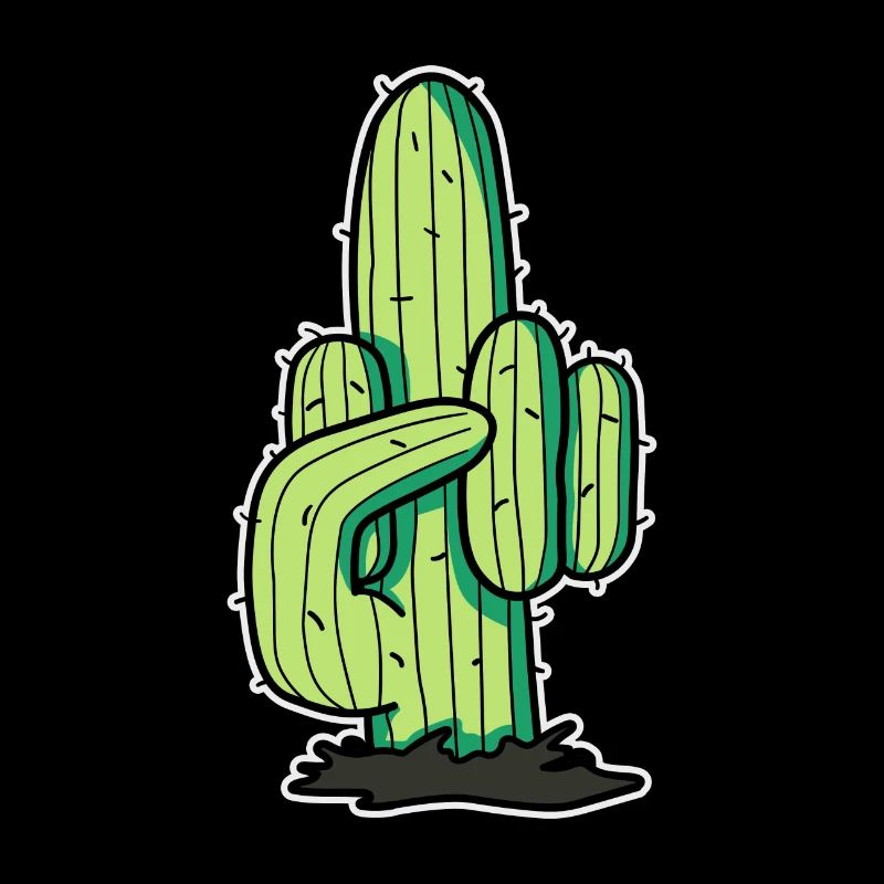 Kaktus Mittelfinger