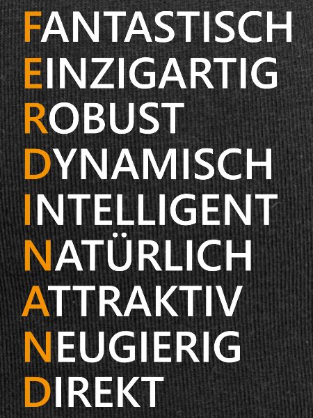Ferdinand Name Geschenk