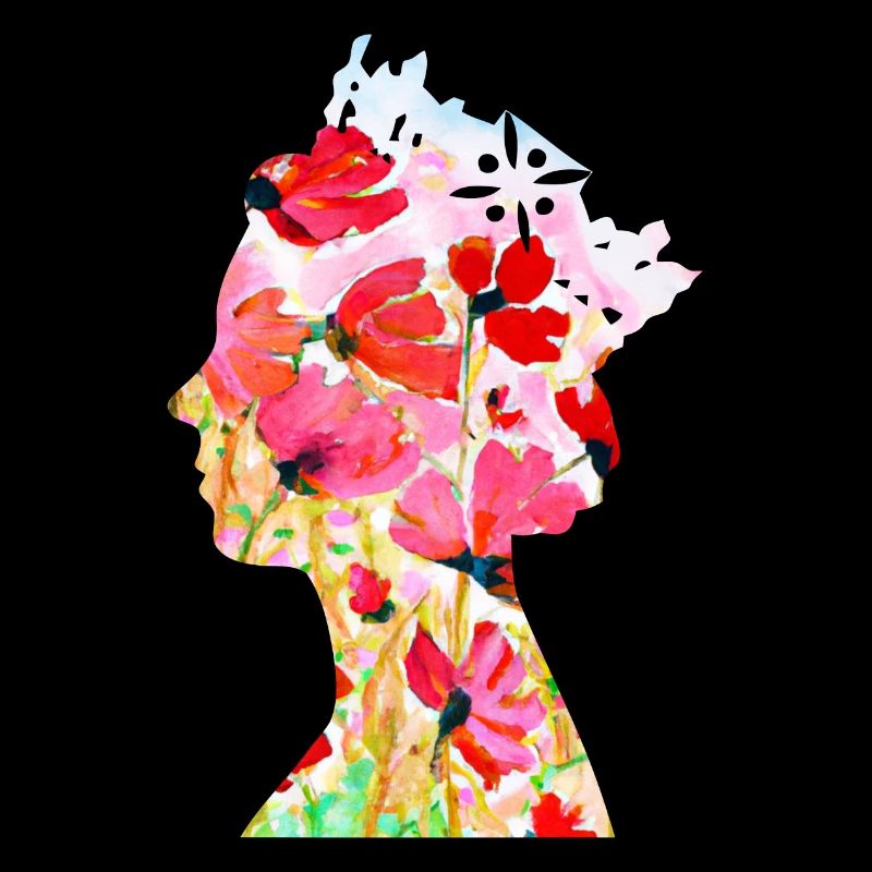 Silhouette de reine