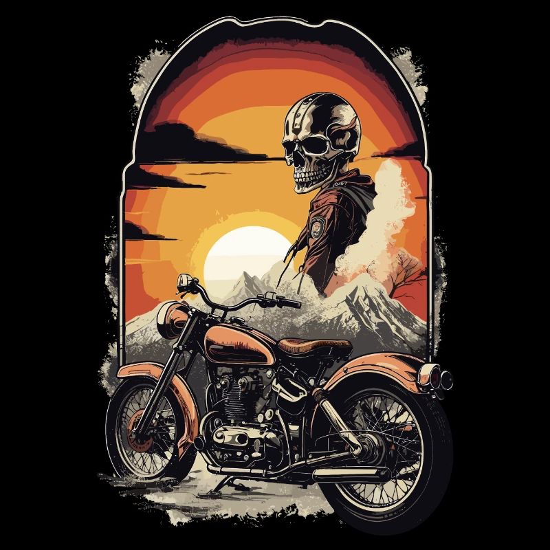 Retro Motorcycle