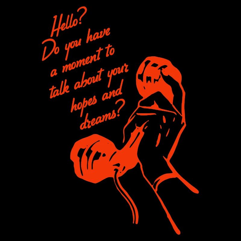 Conception de téléphone rétro – Conversation Hopes & Dreams