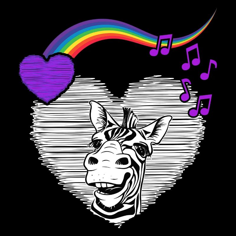 LGTB Zebra Regenbogen pride queer Zebrafell