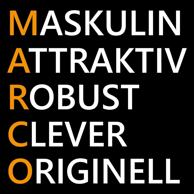 Marco Name Geschenk