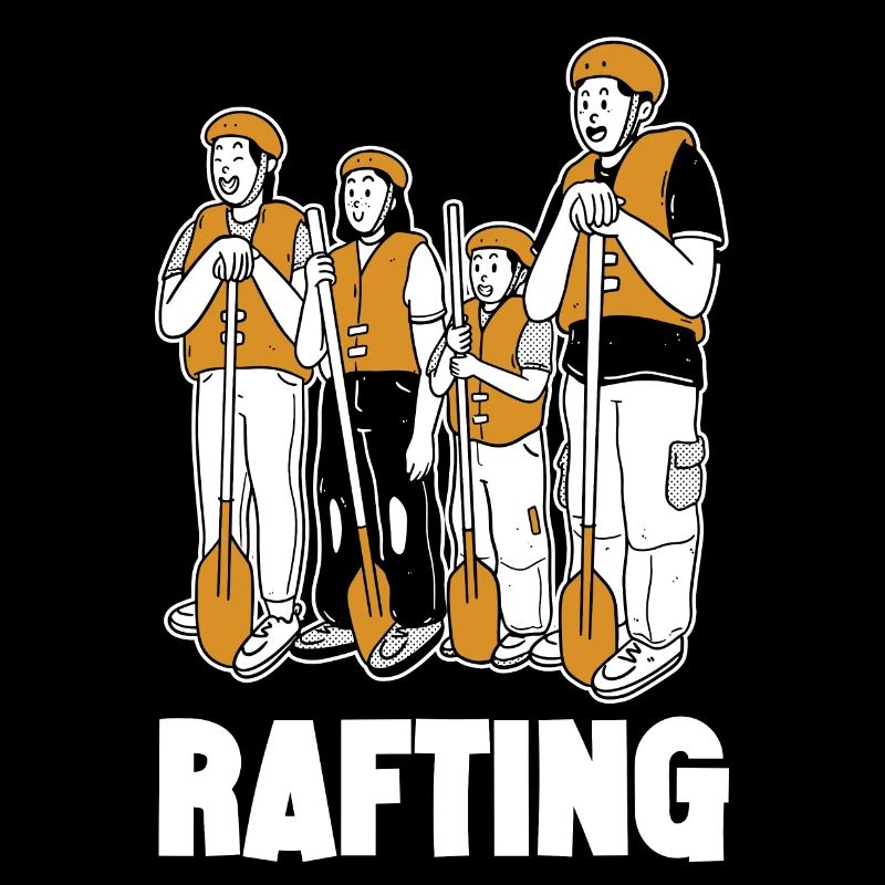 Tenue d’équipe de rafting pour les équipes de navigation de montagne