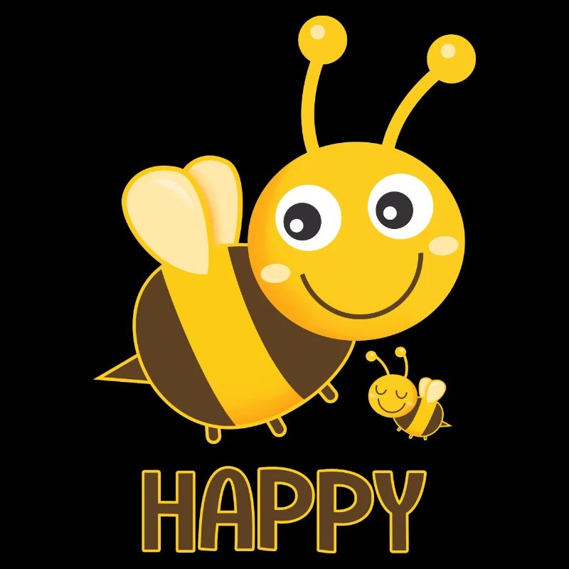 Abeille abeilles heureuses