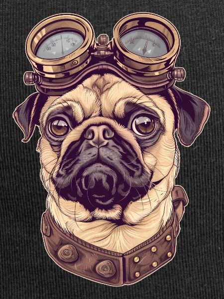 Steampunk Pug