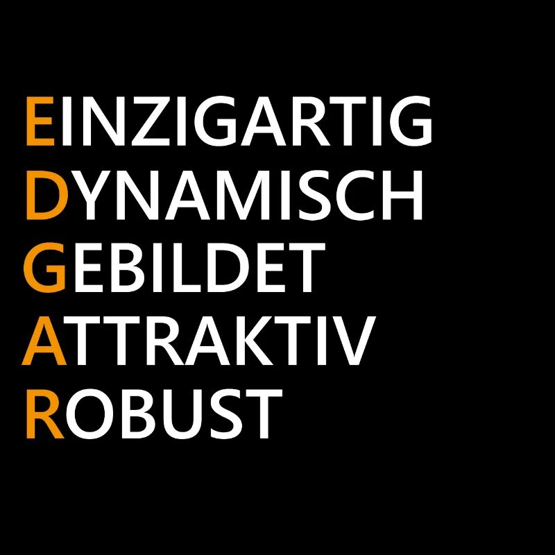 Edgar Name Geschenk