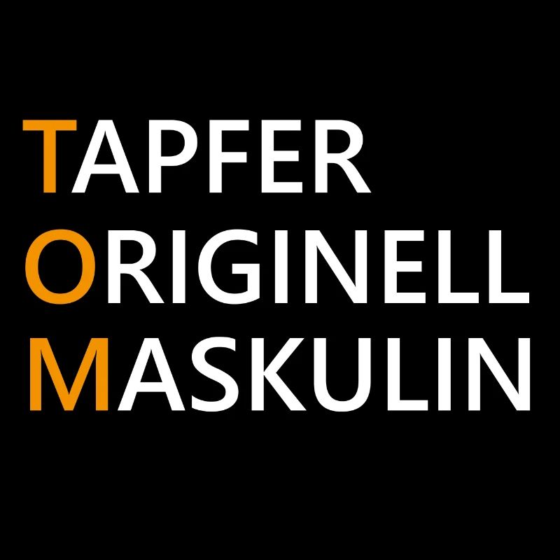 Tom Name Geschenk