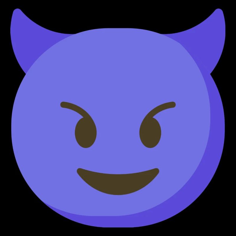 Evil / Devil / Devil Emoji - T-Shirt Print